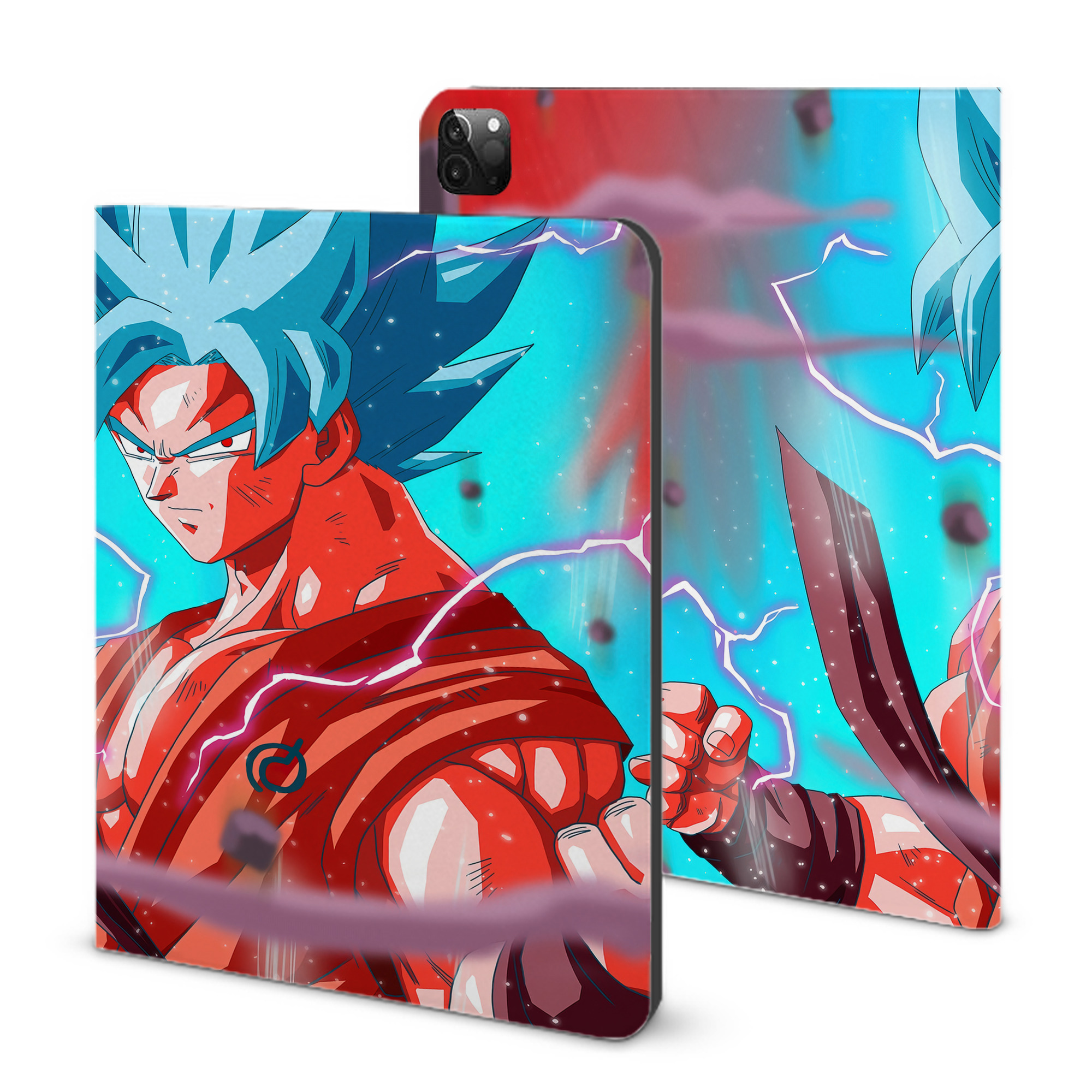 （画像用） ドラゴンボール DRAGON BALL IPadケース ペンホルダー付き ブックスタイルデザイン